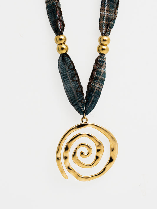 Etnik Spiral Kolye